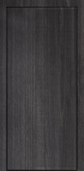 Входные двери Сталлер Comfort 3K ЮП-22 Орех тёмный - ЮП-6 Венге