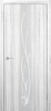 Межкомнатные двери ST13 ДО зеркало матовое с рис.