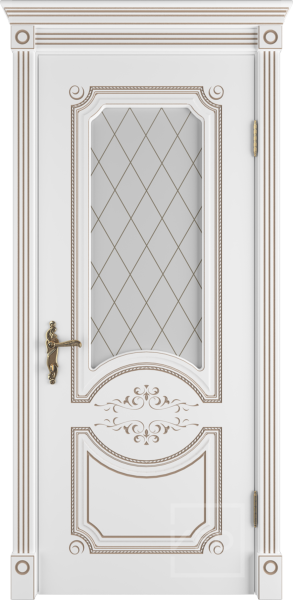 Межкомнатные двери Милана эст. ДО 3D Art Cloud