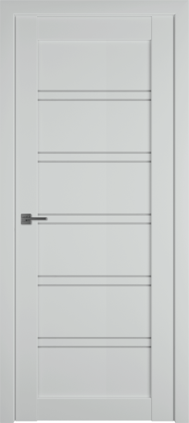 Межкомнатные двери E28 ДО white cloud Steel