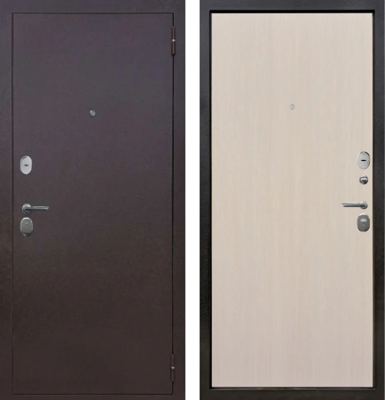 Входные двери M27 ФЛ Медный антик - ФЛ Венге светлый