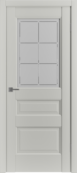 Межкомнатные двери E3 ДО Crystal Cloud