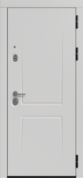 Входные двери Соната 3К90 ЮР-41 RAL 7037 - ЮР-41 RAL 9005