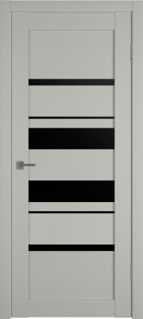 Межкомнатные двери E29 ДО black gloss Taupe