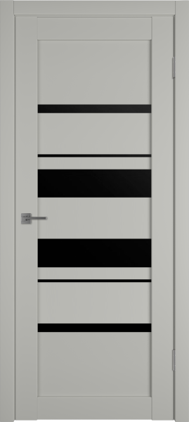 Межкомнатные двери E29 ДО black gloss Taupe