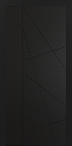 Входные двери Сталлер Comfort 3K ЮП-27 ZB 999-2 Черный кварц - ЮП-16 (декоративная зеркальная вставка) ZB Белый