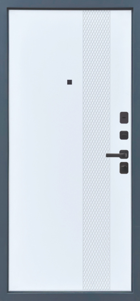 Входные двери M12 ФЛ-33 Velluto Oscure AG 710 - ФЛ-33 Velluto Bianco AG 700