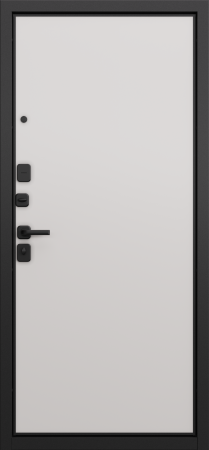 Входные двери T4 TRUST ECO PP E-163 Авокадо - Е-100 Эмаль белоснежный