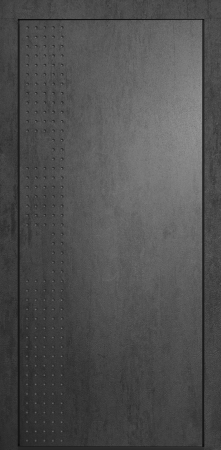 Входные двери Сталлер Comfort 3K ЮП-20 LS936-2 Бетон темный - ЮП-25 бетон снежный