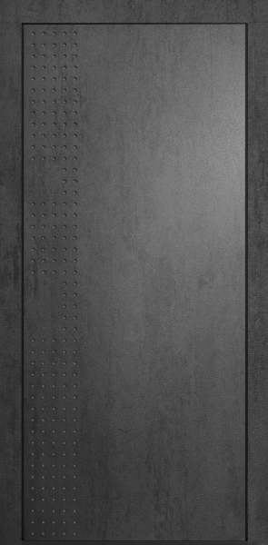 Входные двери Сталлер Comfort 3K ЮП-20 LS936-2 Бетон темный - ЮП-25 бетон снежный