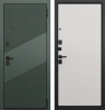 Входные двери T4 TRUST ECO PP E-163 Авокадо - Е-100 Эмаль белоснежный