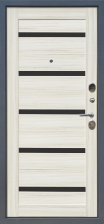 M4 Сандал белый вс. Черное стекло