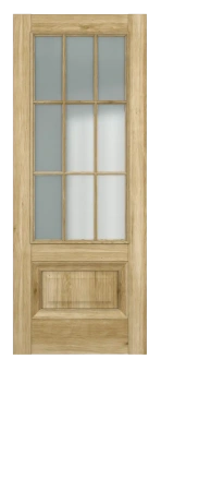 Межкомнатная дверь Турин ДО Baguette АК B1 Сатинато