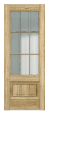 Межкомнатная дверь Турин ДО Baguette АК B1 Сатинато