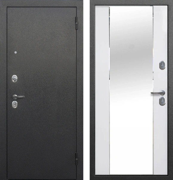 Тайга 7 см Зеркало Серебро