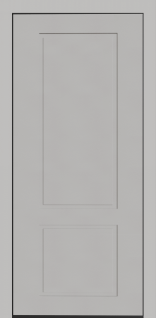 Входные двери Сталлер Comfort 3K ЮП-2 ZB Белый - ЮП-2 Графит