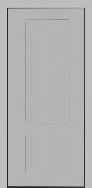 Входные двери Сталлер Comfort 3K ЮП-2 ZB Белый - ЮП-2 Графит