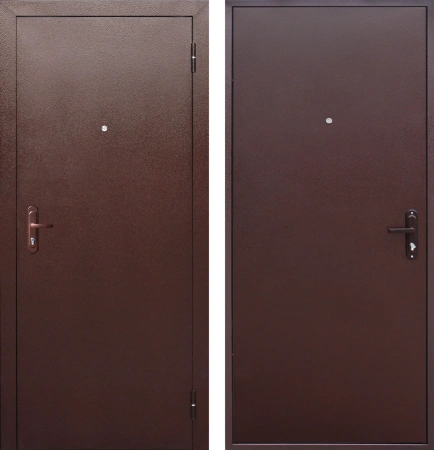 Входные двери Стройгост 5 РФ мет/мет Медный антик Медный антик