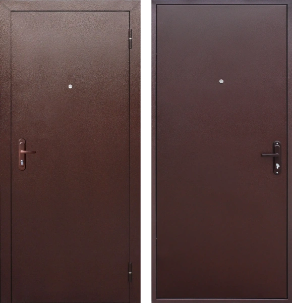 Входные двери Стройгост 5 РФ мет/мет Медный антик Медный антик