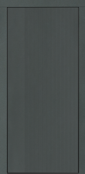 Входные двери Сталлер Comfort 3K ЮП-21 Грин - ЮП-15 (декоративная зеркальная вставка) Artic Oak