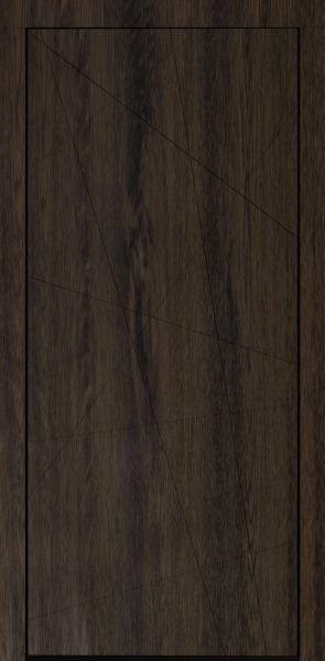 Входные двери Сталлер Comfort 3K ЮП-11 Дуб темный - ЮП-11 Дуб темный