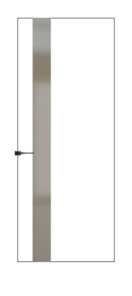 Межкомнатные двери H3 ДО ART Lite бронза мат.