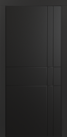 Входные двери Сталлер Comfort 3K ЮП-9 ZB 999-2 Черный кварц - ЮП-9 Scansom Oak