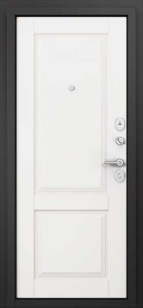 Входные двери F4 FAMILY ECO PP E-1 Авокадо - Е-1 Белый софт