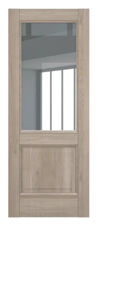 Межкомнатные двери Венеция ДО Baguette B5 стекло прозрачное