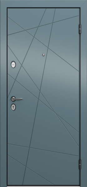 Входные двери X5 PP САМУРАЙ X6-26 Верде - X6-26 Бьянко