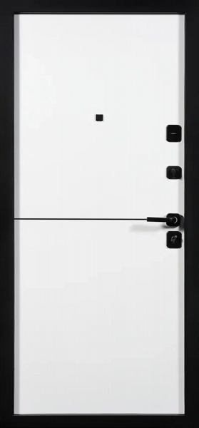 Входные двери Молден 3К90 горизонталь 1 ЮП-32 Латте (ZB855-2) - ЮП-33 ZB Белый