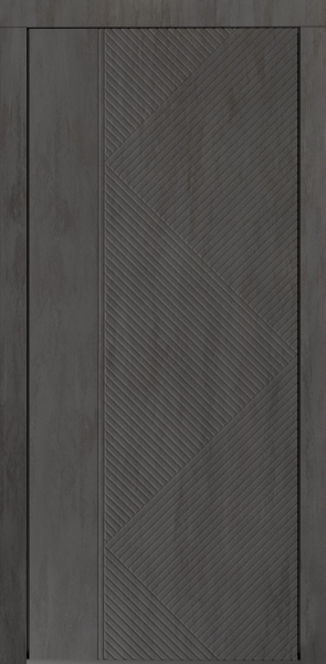 Входные двери Сталлер Comfort 3K ЮП-29 бетон графит - ЮП-18 Санд антрацит