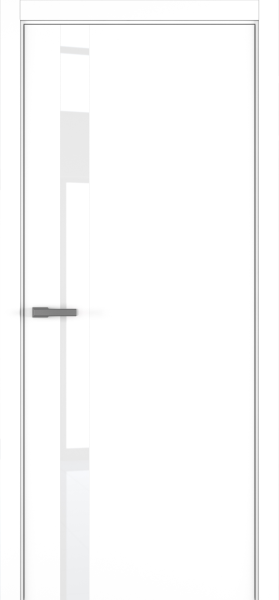 Межкомнатная дверь H2 ДО ART Lite Lacobel White Pure