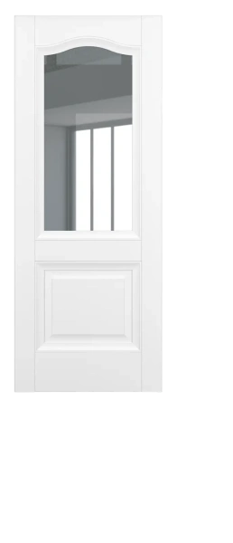 Межкомнатные двери Венеция ДО Baguette B2.1 стекло прозрачное