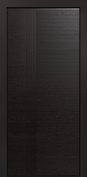 Входные двери Сталлер Comfort 3K ЮП-22 Венге черный - ЮП-6 Stone Oak