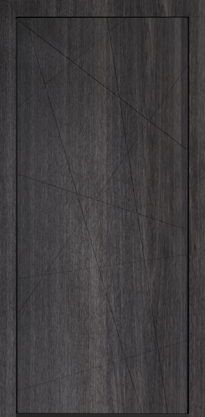 Входные двери Сталлер Comfort 3K ЮП-11 Орех тёмный - ЮП-15 (декоративная зеркальная вставка) Капучино