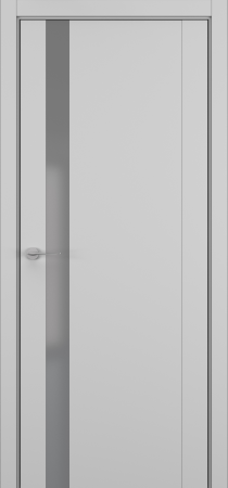 Межкомнатные двери S26 ДО серый мат.
