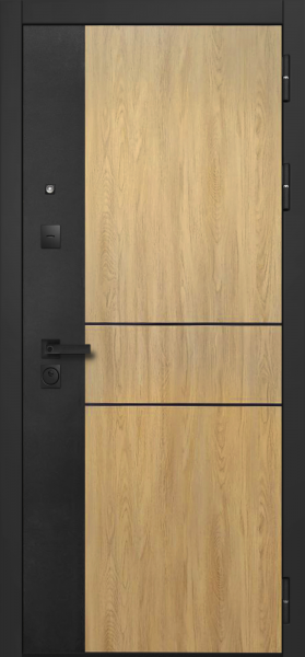 9 см Smart 2 Lacobel Black Сатин черный