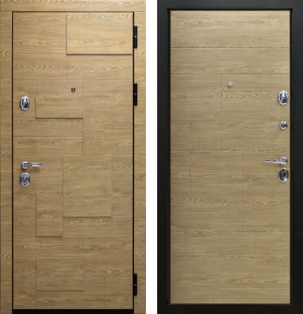 Входные двери Бруно 3К90 ЮР11 Ель карпатская - ЮР12 Ель карпатская