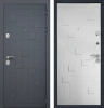 Входные двери Метро2 3К90 СК-3 Графит - СК-3 ZB Белый