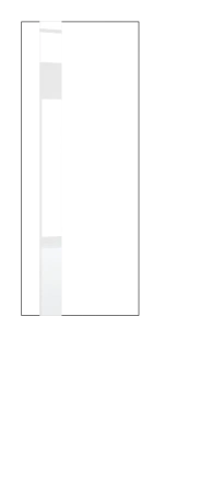 Межкомнатные двери H3 ДО ART Lite Lacobel White Pure RAL 7016