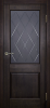 Межкомнатная дверь Элегия-1 ДО графит с грав.