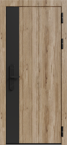 Входные двери Электро NEW ЮР27 Дуб санремо - ЮР-27 ZB 741-2 Дуб Беловежский