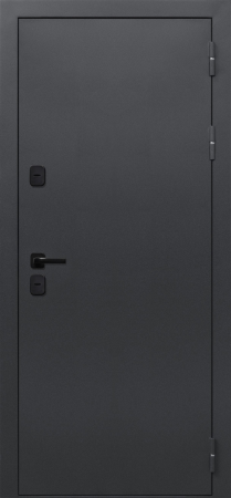 Входные двери ISOTERMA Букле Букле графит Бетон лофт грей