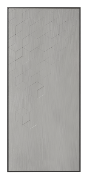 Входные двери Сталлер Comfort 3K ЮП-35 Грин - ЮП-8 Айс