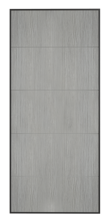 Входные двери Сталлер Comfort 3K ЮП-21 бетон графит - ЮП-4 Капучино