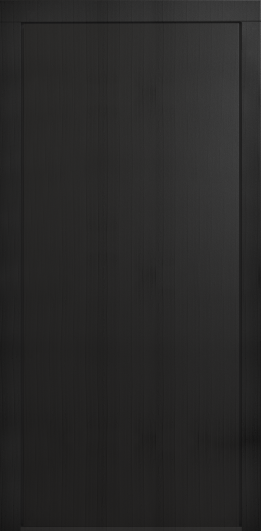 Входные двери Сталлер Comfort 3K ЮП-13 Вудлайн черный - ЮП-16 (декоративная зеркальная вставка) ZB Белый