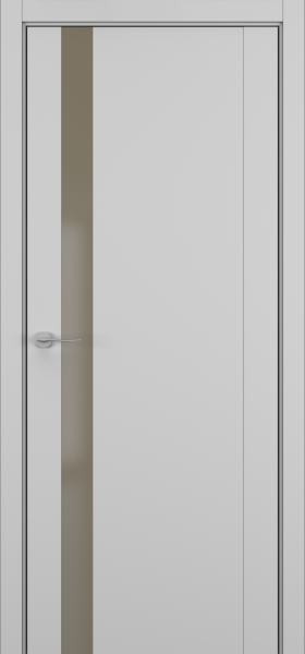 Межкомнатные двери S26 ДО бронза мат.