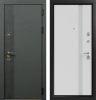 Входные двери Вивара 3К90 ШП-1 RAL 7021 - ЮР22 RAL 9003
