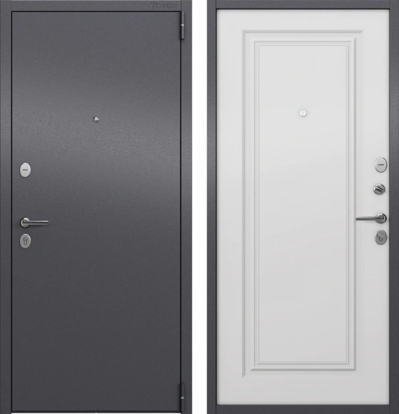 LF1 MP Темно-серый букле графит/СК-69 Бьянко 950*2050 R